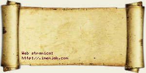 Kristina Stranjaković vizit kartica